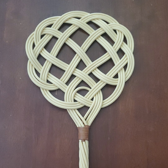 Woven Rattan Wall Decor - Picture 2 of 3